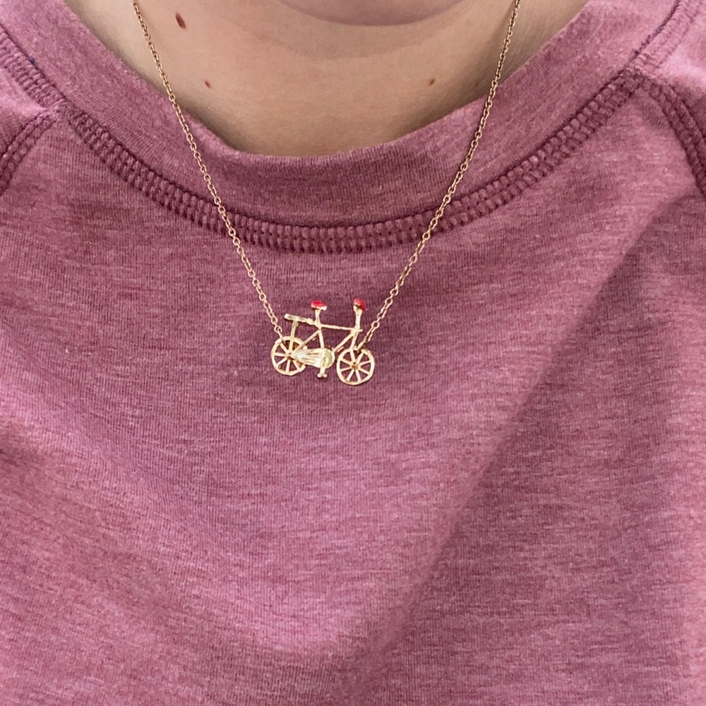 Charming Charlie’s Bicycle Necklace